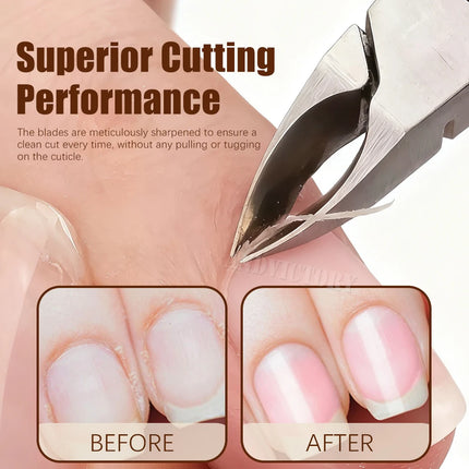 Cuticle Nippers Nail Manicure Cuticle Scissors clippers Trimmer Dead Skin Remover pedicure Stainless Steel Cutters Tool