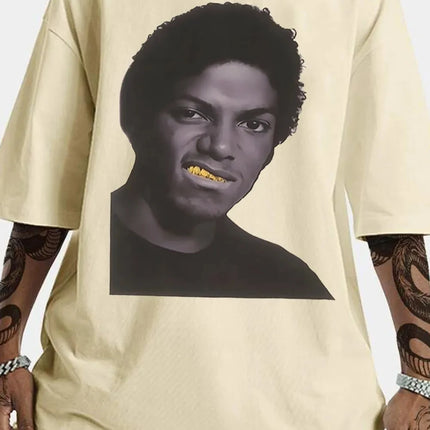 2026 Michael Jackson Graphic Tshirt Mens Womens Cotton Tees Ummer Casual Short Sleeve Round Neck Clothing Loose Tops Trend