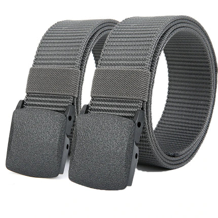 Military Automatic Buckle Nylon Belt Outdoor Hunting Multifunctional Tactical Canvas Belt High Quality Men Belt