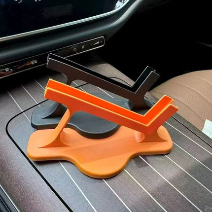 Bed Phone Holder for Side Sleeping, 360° Adjustable Lazy Arm Phone Mount with Anti-Slip Base, Hands-Free Overbed Stand for Watch