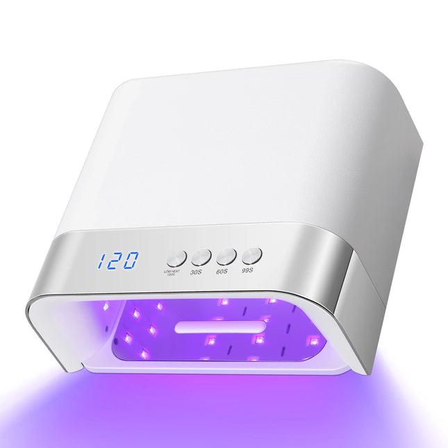 Lámpara de uñas UV LED DianaBeauty 168W Profesional 36 LED Secador de uñas con 4 ajustes de temporizador Cabina UV Luz de manicura para salón de uñas