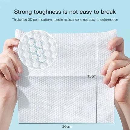 Soft Cotton Towel Disposable Face Towel Towels Bathroom Accessories Dry Rags for Washing and Drying Face Towels 50/100Pcs Home