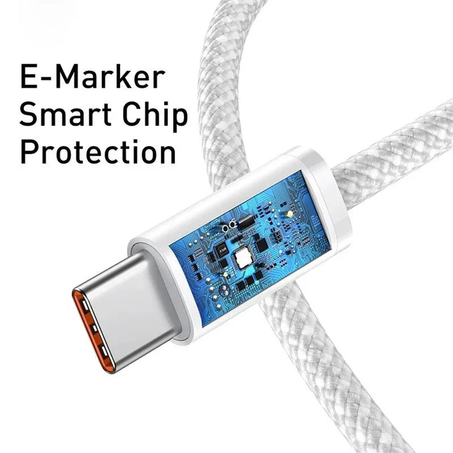 Original USB-C Kabel für iPhone 16 15 Pro Max PD 60W Schnellladekabel für Huawei Xiaomi Samsung Typ C Gewebekabel Zubehör
