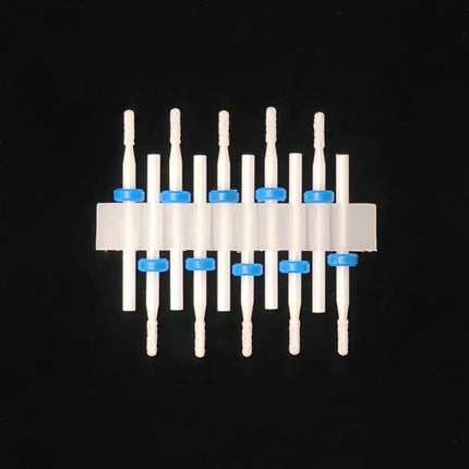 10 Ceramic Drill Bits, Milling Cutters, Rotating Nail Polish Grinding Machine Accessories, Overflow Removal Tool Accessories