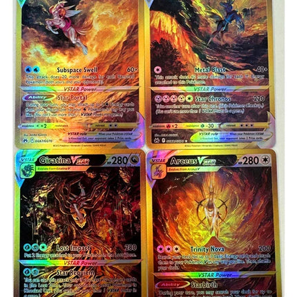 PTCG Arceus VSTAR Toys Hobbies Hobby Collectibles Game Collection Anime Cards