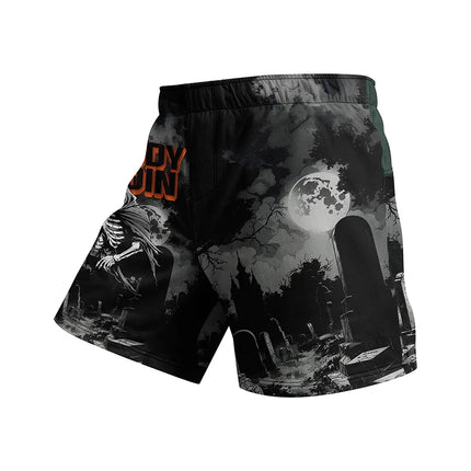 Boxing MMA Fight Shorts for Men 3D Print Pattern Women Polyester Fabric Casual Digital Printing Bjj Rashguard Muay Thai Shorts