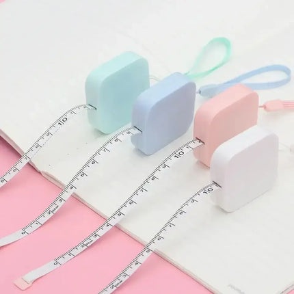 Sewing Tape Measure Dual Sided Retractable Ruler with Push Button Ruler for Weight Loss Medical Body Measurement Tailor Tool