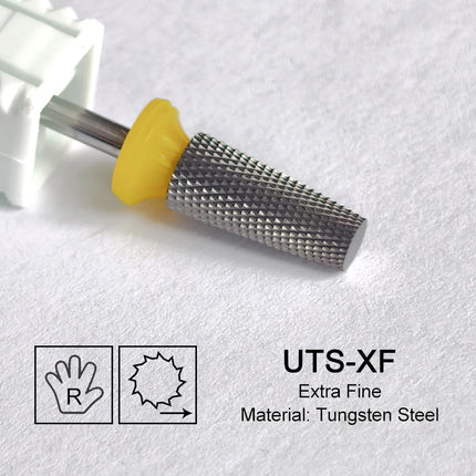 Tapered Barrel Nail Drill Bits Carbide Nails Grinding Head Milling Cutter 4XC Hard Soft Gel Removal Polishing DIY Tools