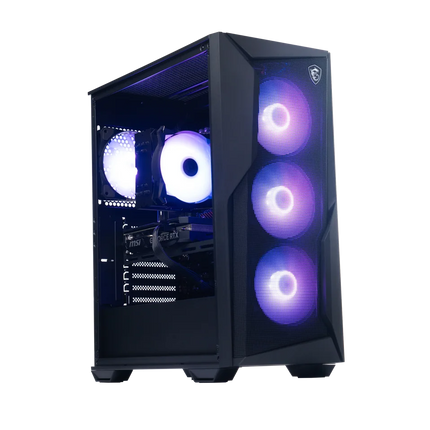 MSI Codex Z2 B8NVL-694US Gaming Desktop PC, AMD Ryzen 5 8400F 6-Core, GeForce RTX 5060 8GB GDDR7, 16GB DDR5, 1TB NVMe Gen4 SSD, Wi-Fi 6E, Windows 11 Home