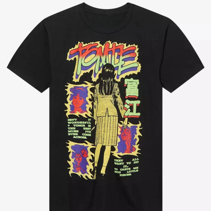 Junji Ito Uzumaki The Black Lighthouse  T-Shirt Cotton Graphic Tee Men Women Summer Streetwear