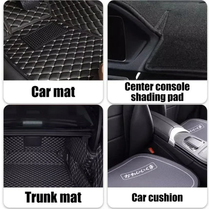 Car Floor Mat Fixed Patches Self Adhesive Hook and Loop Fastener Tape Double Sided Sewable Stickers for Car Carpet Dashboard DIY