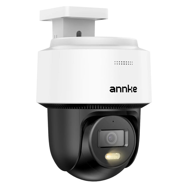 ANNKE CPT800 4K 8MP PT PoE Camera with 2-Way-Audio, 345° Pan 80°Tilt IP Security Cam for Outdoor Surveillance, Auto-Tracking Lite, AI Human Detection, Smart Dual Light (Not PTZ)