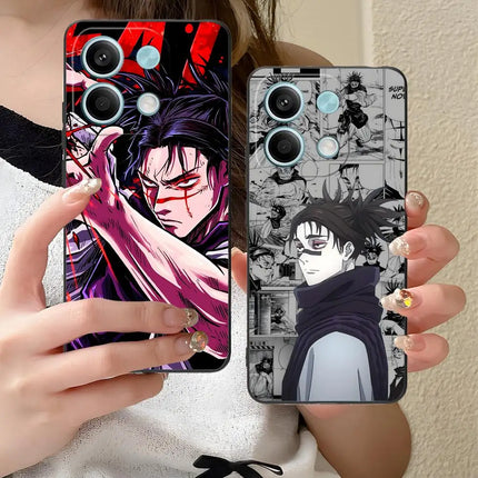 Jujutsu Kaisen Choso Mobile Phone Case for Xiaomi Redmi 15 14 13 12 A5 3 2 1 C Plus 4G 5G Colour Printing Cover Cover Smartphone