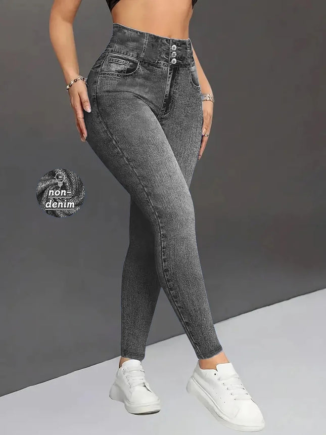 Spring Women's Non-Denim Leggings Gym Yoga Pants Casual Elastic Workout Exercise Fitness Running Tights - product image 7