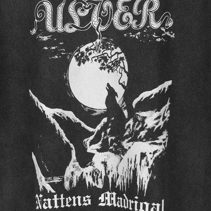 Ulver T Shirt The Madrigal Of Night Black Metal Satyricon Agalloch Washed Cotton Men's Tops Clothes Printed Unisex Graphic Shirt