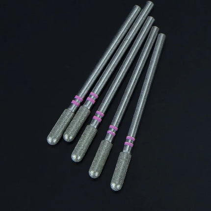 10Pcs High Quality Diamond Nail Drill Bit For Manicure Burr Cuticle Dead skin Clean Manicure Drill Tool Electric Milling Cutters
