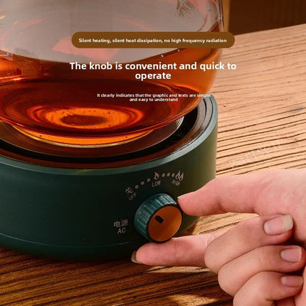 Electric Cookware Heating Base 500W Electric Heater Coffee Stove Home Manual Adjustable temperature Cooking Heater