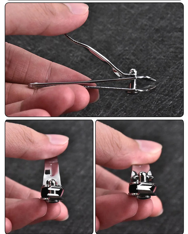 Nagelknipser aus Edelstahl, Maniküreschere, Pediküre, Nagelschere, heiße Nagelwerkzeuge, Nagelhautzange M005