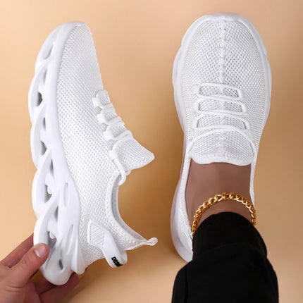 Women Sport Shoes Breathable Mesh Lightweight Sneakers Outdoor Casual Athletic Jogging Tennis Street Fashion Walking Ladies
