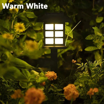 2~12Pcs Solar LED Pathway Lights Outdoor Waterproof Walkway Garden Decor Street Lamp for Landscape Yard Patio Driveway