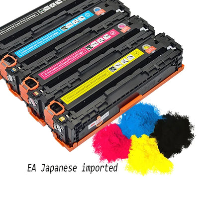 Color Toner Cartridge 131A CF210A CF211A CF212A CF213A Compatible for HP M251 M251n M251nw M276 M276n M276nw Printers
