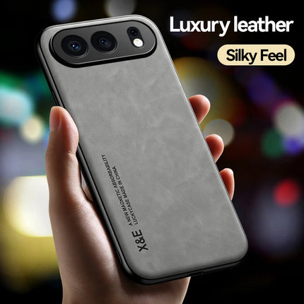 For Honor 500 Car Holder Magnetic Case Leather Texture Phone Case Huawei Honor 500 Pro Phone Coques Honor 200 300 Pro 400 Lite