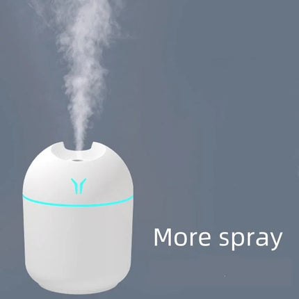 250ML USB Mini Air Humidifier Aroma Essential Oil Diffuser For Home Car Ultrasonic Mute Mist Maker Diffuser with LED Color Lamp