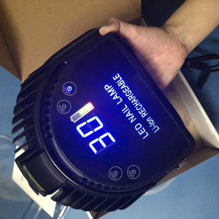 2025 Popular Nail Salon Product Rechargeable Quick-drying UV/LED Dual Light for Nails Art