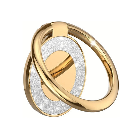 Fashion Bling Finger Ring Phone Holder Back Sticker Stand Mobile Phone Accessories Portable Ring Bracket for Xiaomi iPhone 14 15