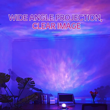 LED Starry Sky Northern Light Projector A Variety of Styles Projection Lamp with Remote Control Auto Rotate for Home Party Decor