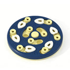 Round blue