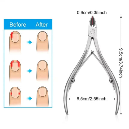10/5/2/1pcs Stainless Steel Nail Clipper Scissors,Nail Care Kit, Dead Skin Remover Kit,Nail Exfoliator,Professional Dead Skin