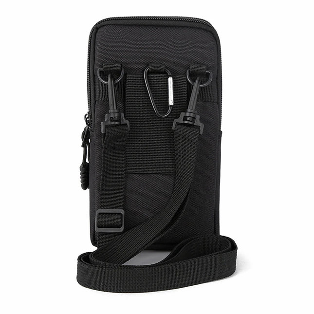 Mobile Phone Case Pouch Waist Bag Multifunction Outdoor Casual Men Waist Pack Small Bag Single Shoulder Crossbody Bag Coin Purse