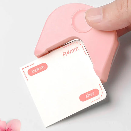 1Pcs R4 Corner Rounder Paper Cutter Paper Corner Edge Cutting Circle Shape Trimmer Papers Photos Card Circles Corner Cutter