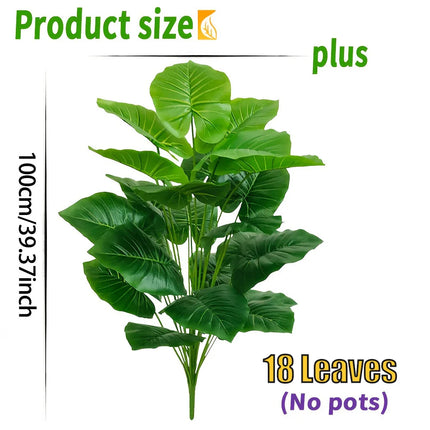 100cm Artificial Palm Tree with 18 Leaves - image 6