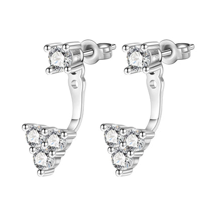 Orstarry S925 Sterling Silver 18k Gold Classic Knot Stud Earrings For Lady S925 Jewelry Party Anniversary Trendy Gifts