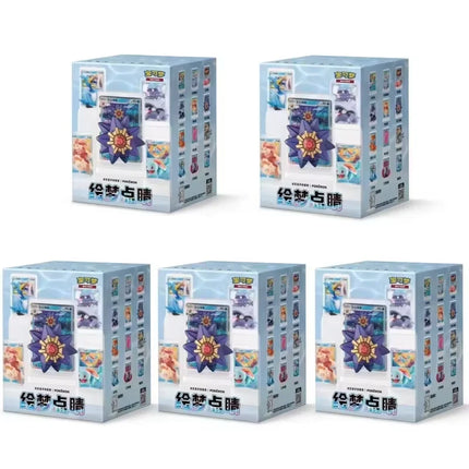 100% Official Collectible Trading Card Game PTCG Pikachu Cheek Rubbing Plush Toy Card Display Gift Blind Box Surprise Box Gifts