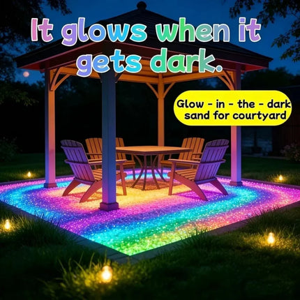 10000Pcs Luminous Stones Fish Tank Aquarium Ornament Glow In The Dark Pebbles Outdoor Yard Lawn Path Walkways Decorations