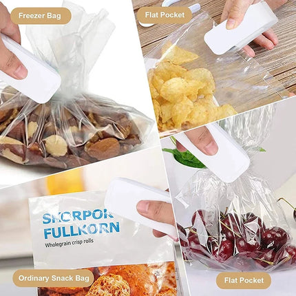 Mini Hea Bag Seal Machine Package Sealer Bags Thermal Plastic Food Bag - product image from BSM MART