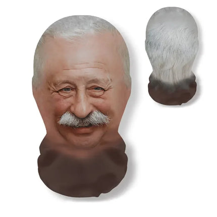 3D Printed Real Person Mask Funny 360 Degree Full Face Masks Cosplay Internet Celebrity Props Elastic Mesh Balaclava Headcovers