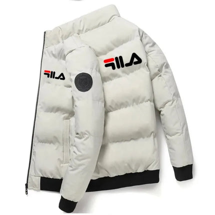New 2026 Autumn/winter Men's Short Jacket, Fashionable Outdoor Casual Stand-up Collar Zipper Men's Cotton-padded Jacket