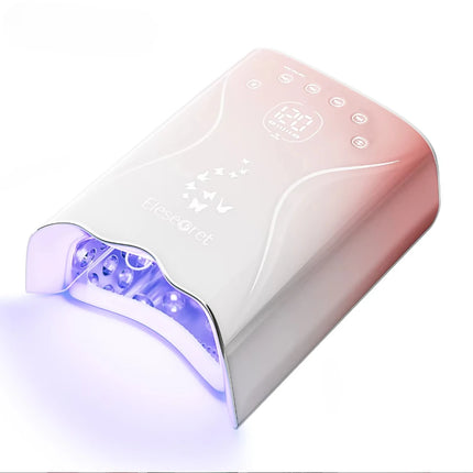 Customize Label Nail Equipment 115w Rechargeable Nail Dryer 45 Beads Professional UV LED Nail Lamp for Salon