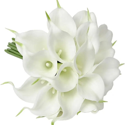 Real Touch Calla Lily Flowers - artificial flowers for wedding bouquets (photo 7 of 13)