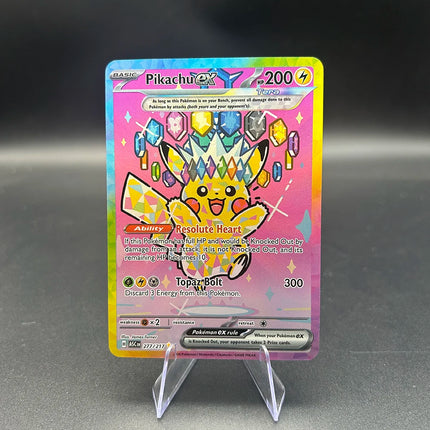 Team Rocket's Mewtwo Ex 281/217 SIR DIY Proxy Anime PTCG Collection Card TCG Ascended Heroes Mega Charizard Completionist Gift