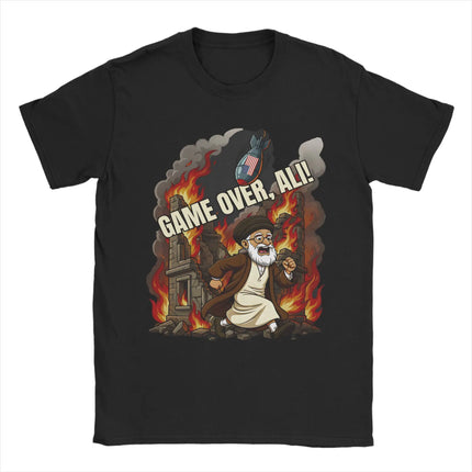 Graphic Printing We Love You Ayatollah RIP 1939-2026 IRAN Ali Khamenei  T Shirt For Unisex  Cotton Tee Shirt Short Sleeve Tops