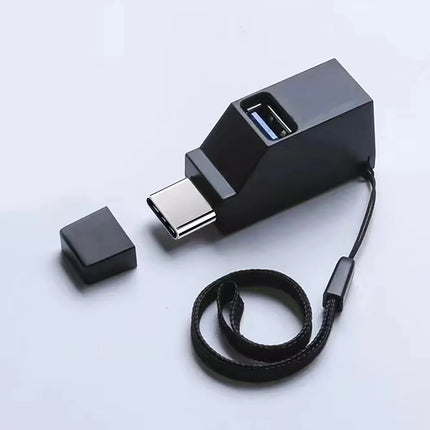 Whistle Shape Type C HUB USB3.0  2.0 Out USB Cable Splitter Disk Reader Data Transfer Extend Adapter Mouse Keyboard Converter