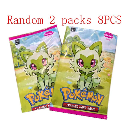 2025New GEM Pack not Original Vol.1 Pokemon Cards English version Trading PTCG Bag Box NO cbb1C Pikachu Card Available Gifts