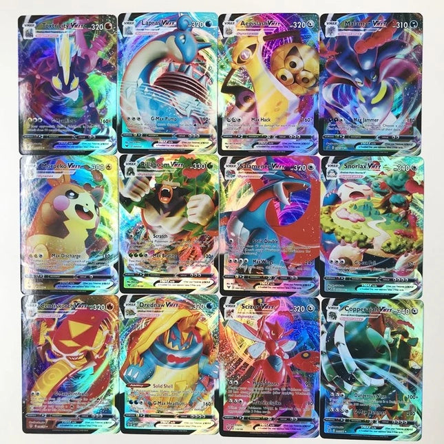 50/100 Stück Pokémon Französisch Englisch Deutsch Karten Pokémon Karten 100 Gx 100 V Max VMAX 50