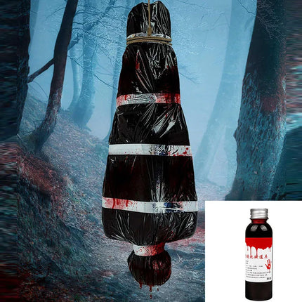 Halloween Horror Simulation Fake Dead Body Prop Inflatable Body Indoor Outdoor Yard Garden Haunted House DIY Decor Supplies