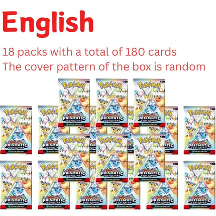 10/30/60/360PCS English Pokémon TCG: Mega Evolution Perfect order Phantasmal Flames Ascended Heroes Booster Box Pokemon card